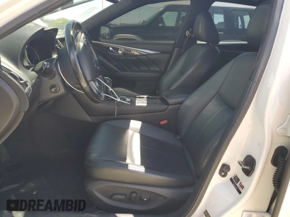 2016 Infiniti Q50 Premium with VIN JN1EV7AP0GM301403, listed as a Copart auction lot 63711085 with 106,226 mi miles and Clean title. Bid and sale history available at DreamBid. Image 7.