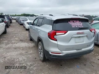 2022 GMC Terrain SLT with VIN 3GKALPEV6NL271507, listed as a IAAI auction lot 42205901 with 36,008 mi miles and . Bid and sale history available at DreamBid. Image 3.