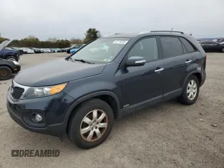 2012 Kia Sorento LX with VIN 5XYKTDA61CG282416, listed as a Copart auction lot 52176305 with 155,631 mi miles and Salvage Title. Bid and sale history available at carsss.com. Image 1.
