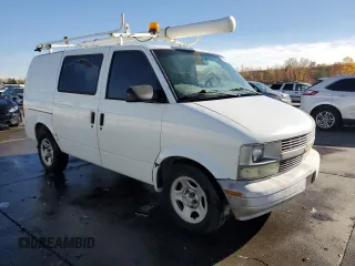 2004 Chevrolet Astro Cargo with VIN 1GCDM19X14B120217, listed as a Copart auction lot 78455164 with 209,180 mi miles and Salvage Title. Bid and sale history available at carsss.com. Image 4.
