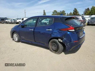 2019 Nissan LEAF SV with VIN 1N4AZ1CPXKC320460, listed as a Copart auction lot 54930505 with 42,450 mi miles and Salvage title. Bid and sale history available at DreamBid. Image 2.