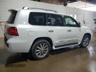 2011 Lexus LX 570 with VIN JTJHY7AX4B4073980, listed as a Copart auction lot 48960425 with 201,143 mi miles and Clean Title. Bid and sale history available at DreamBid. Image 3.