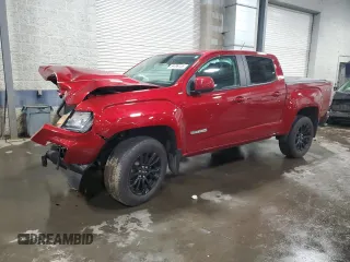 2021 GMC Canyon 4WD Elevation with VIN 1GTG6CEN0M1165310, listed as a Copart auction lot 59799135 with 41,036 mi miles and Salvage title. Bid and sale history available at DreamBid. Image 1.