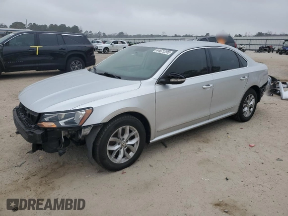 2016 Volkswagen Passat S with VIN 1VWAS7A35GC049345, listed as a Copart auction lot 44671295 with 113,751 mi miles and Salvage title. Bid and sale history available at DreamBid. Image 1.
