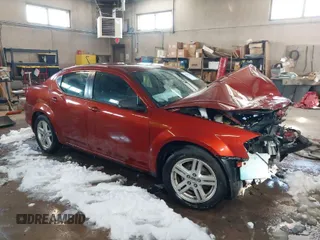 2012 Dodge Avenger SXT with VIN 1C3CDZCB0CN154559, listed as a IAAI auction lot 41618230 with 171,497 mi miles and . Bid and sale history available at DreamBid. Image 1.