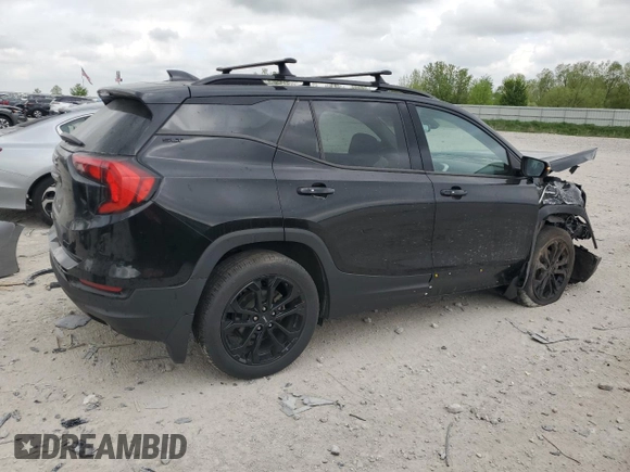 2020 GMC Terrain SLT z VIN 3GKALVEX1LL119170, wystawiony jako Copart lot #56666365 z przebiegiem 126 575 mil mil oraz Nie do naprawy • Non repairable. Historia ofert i sprzedaży dostępna na DreamBid. Obrazek 3.