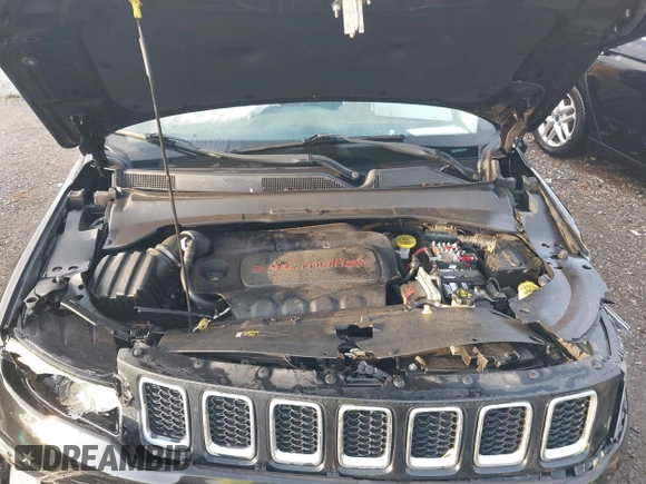 2018 Jeep Compass Limited with VIN 3C4NJDCB1JT354234, listed as a IAAI auction lot 39985028 with 76,293 mi miles. Bid and sale history available at carsss.com. Image 10.