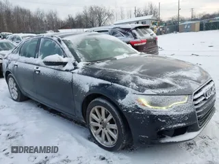 2014 Audi A6 Premium Plus z VIN WAUGFAFC3EN008119, wystawiony jako IAAI lot #41351064 z przebiegiem 154 824 mil mil oraz . Historia ofert i sprzedaży dostępna na DreamBid. Obrazek 1.