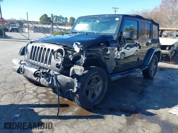 2016 Jeep Wrangler Unlimited Sport with VIN 1C4BJWDG1GL226069, listed as a IAAI auction lot 41003276 with 88,015 mi miles and . Bid and sale history available at DreamBid. Image 17.