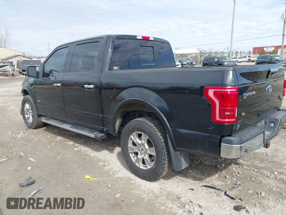 2016 Ford F-150 XLT with VIN 1FTEW1EG0GKD11992, listed as a IAAI auction lot 41815360 with 95,377 mi miles. Bid and sale history available at carsss.com. Image 3.