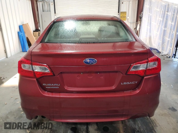 2016 Subaru Legacy 2.5i with VIN 4S3BNBA63G3059495, listed as a Copart auction lot 86642544 with 129,736 mi miles and Clean Title. Bid and sale history available at carsss.com. Image 6.