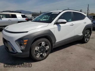 2024 Hyundai Kona SEL with VIN KM8HB3AB9RU166971, listed as a Copart auction lot 49920015 with 7,674 mi miles and Salvage Title. Bid and sale history available at carsss.com. Image 1.
