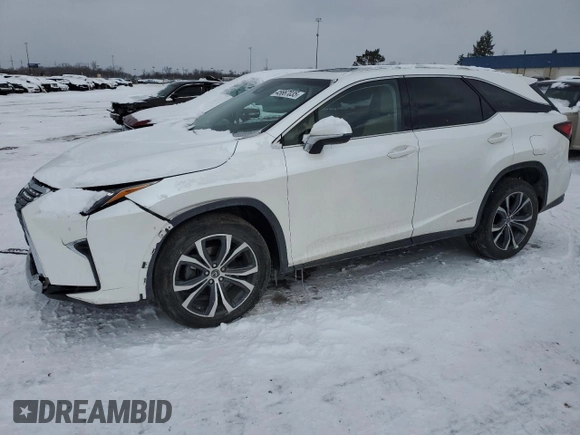 2018 Lexus RX with VIN JTJDGKCA7J2002683, listed as a Copart auction lot 45667035 with 46,473 mi miles and Clean Title. Bid and sale history available at carsss.com. Image 1.