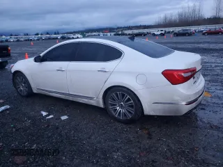2014 Kia Cadenza Premium with VIN KNALN4D70E5127125, listed as a Copart auction lot 81366724 with 221,729 mi miles and Clean Title. Bid and sale history available at carsss.com. Image 2.