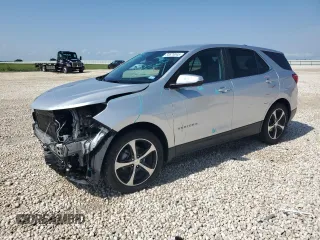 2021 Chevrolet Equinox LT z VIN 3GNAXKEV7MS144747, wystawiony jako Copart lot #55676045 z przebiegiem 73 809 mil mil oraz Szkoda całkowita • Salvage title. Historia ofert i sprzedaży dostępna na DreamBid. Obrazek 1.