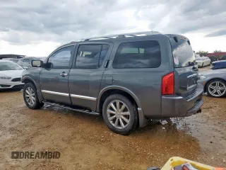 2009 Infiniti QX56 with VIN 5N3AA08DX9N902005, listed as a Copart auction lot 60665925 with 191,472 mi miles and Salvage title. Bid and sale history available at DreamBid. Image 2.