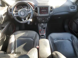 2018 Jeep Compass Trailhawk with VIN 3C4NJDDB4JT192663, listed as a Copart auction lot 79202704 with 73,665 mi miles and Salvage title. Bid and sale history available at DreamBid. Image 8.