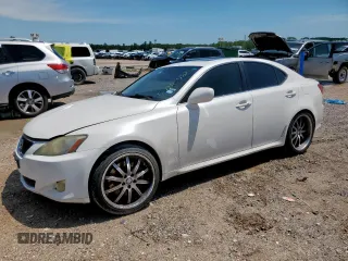 2006 Lexus IS 350 with VIN JTHBE262165011226, listed as a Copart auction lot 57112985 with 263,242 mi miles and Salvage title. Bid and sale history available at DreamBid. Image 1.