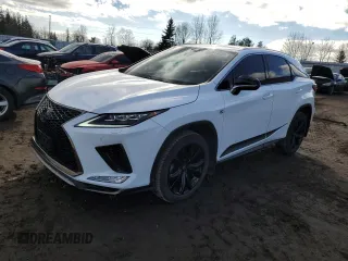 2021 Lexus RX with VIN 2T2SZMDA8MC274241, listed as a Copart auction lot 41574234 with 80,636 mi miles. Bid and sale history available at carsss.com. Image 1.