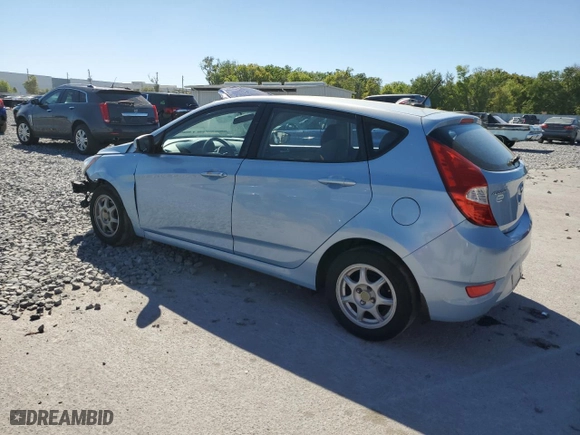 2013 Hyundai Accent GL with VIN KMHCT5AE7DU108539, listed as a Copart auction lot 49413535 with 169,705 mi miles and Salvage Title. Bid and sale history available at carsss.com. Image 2.