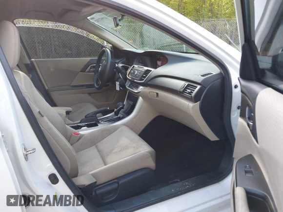 2014 Honda Accord LX with VIN 1HGCR2F35EA134201, listed as a IAAI auction lot 41997392 with 85,649 mi miles and . Bid and sale history available at carsss.com. Image 5.