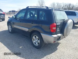 2005 Toyota RAV4 with VIN JTEHD20V450074717, listed as a IAAI auction lot 41856974 with 121,843 mi miles. Bid and sale history available at carsss.com. Image 3.