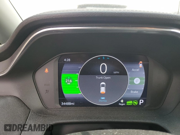 2023 Chevrolet Bolt EV 1LT with VIN 1G1FW6S02P4193160, listed as a Copart auction lot 63430985 with 34,488 mi miles and Clean title. Bid and sale history available at DreamBid. Image 9.