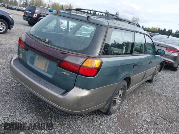 2000 Subaru Legacy Outback with VIN 4S3BH6759Y7633587, listed as a IAAI auction lot 41997161 with 174,415 mi miles and . Bid and sale history available at DreamBid. Image 4.