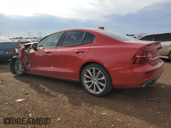 2021 Volvo S60 Momentum with VIN 7JR102FKXMG095822, listed as a Copart auction lot 66138963 with 0 mi miles. Bid and sale history available at carsss.com. Image 2.