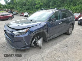 2024 Toyota RAV4 XLE with VIN 2T3P1RFV2RW455282, listed as a Copart auction lot 62146145 with 54,997 mi miles and Salvage title. Bid and sale history available at DreamBid. Image 1.