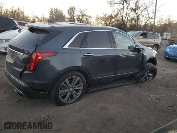 2021 Cadillac XT5 AWD Premium Luxury z VIN 1GYKNDRS5MZ149683, wystawiony jako Copart lot #79283524 z przebiegiem 40 859 mil mil oraz Szkoda całkowita • Salvage title. Historia ofert i sprzedaży dostępna na DreamBid. Obrazek 3.