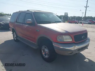 2000 Ford Expedition Eddie Bauer z VIN 1FMPU18L4YLA55368, wystawiony jako IAAI lot #42195865 z przebiegiem Nie podano mil oraz . Historia ofert i sprzedaży dostępna na DreamBid. Obrazek 1.