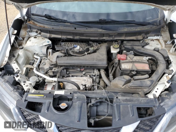 2016 Nissan Rogue S with VIN JN8AT2MT1GW012505, listed as a Copart auction lot 51582045 with 127,894 mi miles and Salvage Title. Bid and sale history available at carsss.com. Image 12.