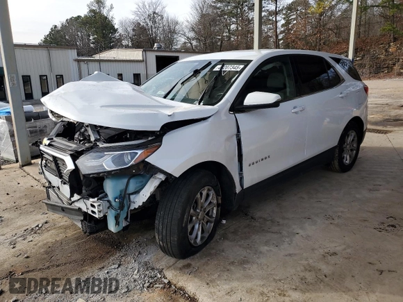 2019 Chevrolet Equinox LT z VIN 2GNAXTEVXK6174262, wystawiony jako Copart lot #43207345 z przebiegiem Nie podano mil oraz Szkoda całkowita • Salvage title. Historia ofert i sprzedaży dostępna na DreamBid. Obrazek 1.