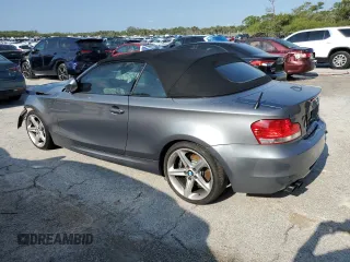 2010 BMW 1 Series 135i with VIN WBAUN9C5XAVK41340, listed as a Copart auction lot 52394575 with Not provided miles and Salvage title. Bid and sale history available at DreamBid. Image 2.