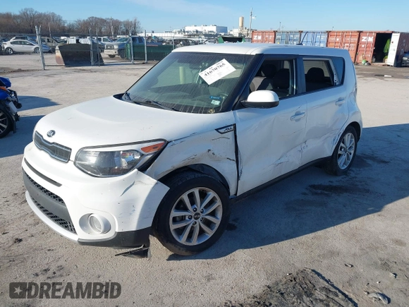 2018 Kia Soul + with VIN KNDJP3A57J7525304, listed as a IAAI auction lot 41670765 with 90,942 mi miles. Bid and sale history available at carsss.com. Image 17.