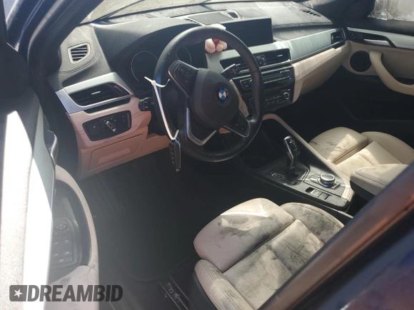 2021 BMW X2 sDrive28i with VIN WBXYH9C01M5T07944, listed as a Copart auction lot 73800944 with 0 mi miles and Salvage Title. Bid and sale history available at carsss.com. Image 8.