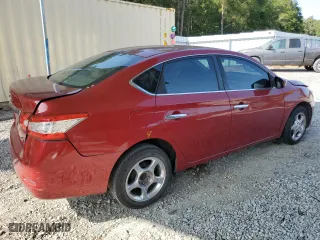 2014 Nissan Sentra S with VIN 3N1AB7AP8EL679564, listed as a Copart auction lot 71080974 with 83,153 mi miles and Salvage Title. Bid and sale history available at carsss.com. Image 3.