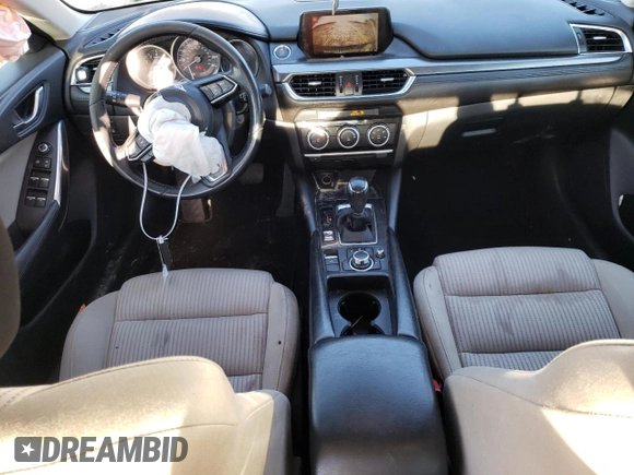 2017 Mazda Mazda6 Sport with VIN JM1GL1U50H1117438, listed as a Copart auction lot 46984415 with 129,327 mi miles and Salvage Title. Bid and sale history available at carsss.com. Image 8.