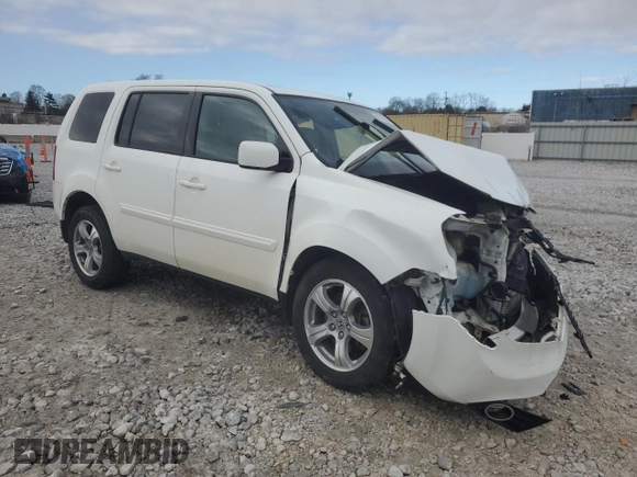 2013 Honda Pilot EX-L with VIN 5FNYF4H54DB053218, listed as a Copart auction lot 50516835 with 154,199 mi miles and Salvage Title. Bid and sale history available at carsss.com. Image 4.
