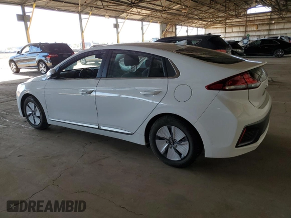 2022 Hyundai Ioniq SE with VIN KMHC75LC0NU266254, listed as a Copart auction lot 49628795 with 49,255 mi miles and Salvage Title. Bid and sale history available at DreamBid. Image 2.