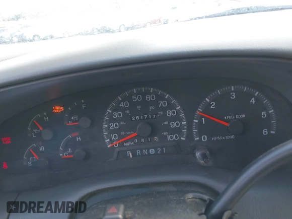 1998 Ford F-150 с VIN 1FTZF18W3WKB01356, выставлен на аукционе IAAI как лот 41718893 с пробегом 261 717 миль миль и . История ставок и продаж доступна на DreamBid. Изображение 7.