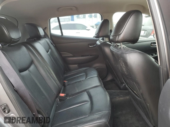 2015 Nissan LEAF S z VIN 1N4AZ0CP9FC321115, wystawiony jako Copart lot #57114655 z przebiegiem 157 924 mil mil oraz Szkoda całkowita • Salvage title. Historia ofert i sprzedaży dostępna na DreamBid. Obrazek 10.