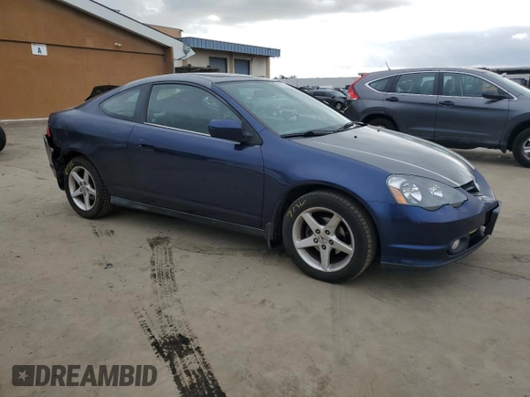 2003 Acura RSX with VIN JH4DC54813C006056, listed as a Copart auction lot 81740484 with 181,090 mi miles and Salvage Title. Bid and sale history available at carsss.com. Image 4.
