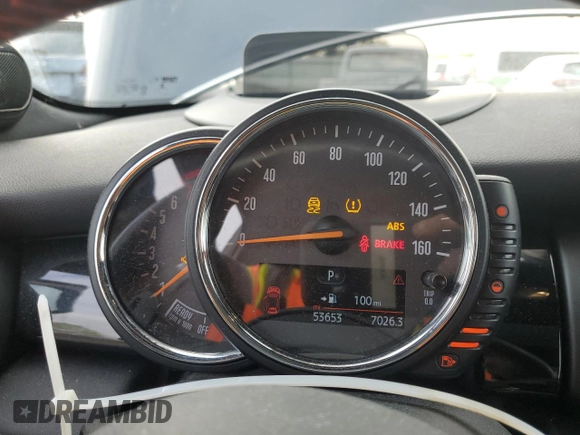 2016 MINI Hardtop 4 Door S with VIN WMWXU3C50G2B66741, listed as a Copart auction lot 52871335 with 53,653 mi miles and Salvage title. Bid and sale history available at DreamBid. Image 9.