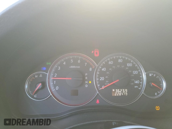 2008 Subaru Legacy Limited with VIN 4S3BL626487202203, listed as a Copart auction lot 72630823 with 228,479 mi miles and Salvage title. Bid and sale history available at DreamBid. Image 9.
