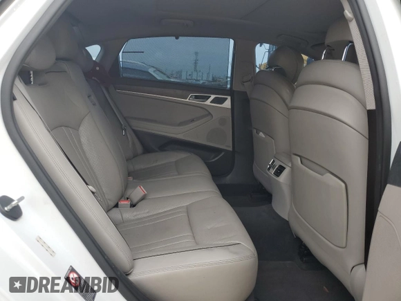 2017 Genesis G80 3.8L with VIN KMHGN4JE3HU172234, listed as a Copart auction lot 74680664 with 101,375 mi miles and Salvage Title. Bid and sale history available at carsss.com. Image 10.