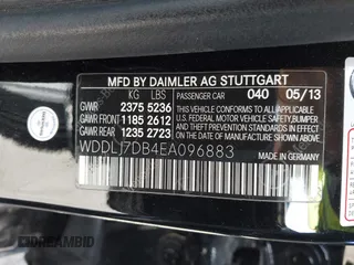2014 Mercedes-Benz CLS 550 с VIN WDDLJ7DB4EA096883, выставлен на аукционе IAAI как лот 41866615 с пробегом 68 886 миль миль и . История ставок и продаж доступна на DreamBid. Изображение 9.