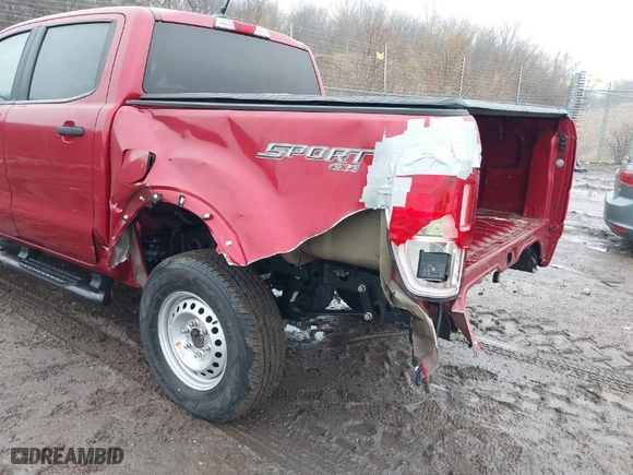 2020 Ford Ranger XL with VIN 1FTER4FH9LLA54545, listed as a IAAI auction lot 41491421 with 138,596 mi miles. Bid and sale history available at carsss.com. Image 6.