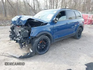 2024 Kia Telluride EX X-Line with VIN 5XYP3DGC7RG468876, listed as a IAAI auction lot 42122622 with 29,416 mi miles and . Bid and sale history available at DreamBid. Image 17.